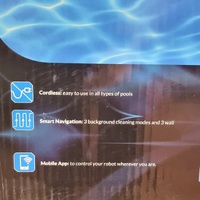 Hayward iPowerShark Cordless Robotic Pool Cleaner 180min Battery App