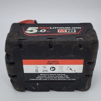 Milwaukee M18 18V RedLithium-Ion 5.0Ah Extended Capacity Battery Pack M18B5