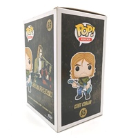 Funko Pop Rocks Kurt Cobain 65 Vinyl Figure Blue Guitar Collectible