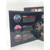 HSV Coin Collection 9 Genuine Australian Pennies Black Nickel Set