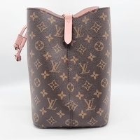 Louis Vuitton NeoNoe M44022 Monogram Canvas Bucket Bag Brown Pink