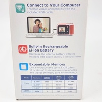 VTech KidiZoom PrintCam Red Digital Instant Camera for Children 80-549183