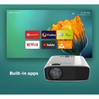 Philips NeoPix Prime 2 Home Projector NPX542/AP1 720p WiFi Screen Mirror Media