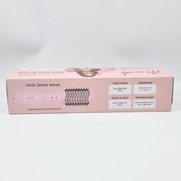 Mermade Interchangeable Blow Dry Brush Pink 3 in 1 Hair Styler