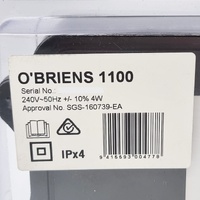 O'Briens Electric Fence Mains Energiser 1100
