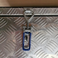 Aluminum Slant Tool Box 1200mm x 500mm x 500mm Lockable Ute Truck Storage