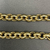 Ladies 9ct Yellow Gold Belcher Link Bracelet