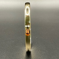 Ladies 9ct Yellow Gold Round Bangle