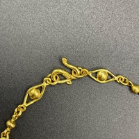 Ladies 24ct Yellow Gold Fancy Link Bracelet