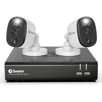 Swann Smart Security System 2K Series 4x 1080p HD Cameras SWDVK-444804BV