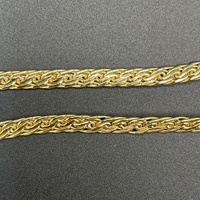 Ladies 9ct Yellow Gold Byzantine Link Necklace