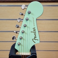 Fender Newporter Player Acoustic Electric Guitar Surf Green 20 Fret