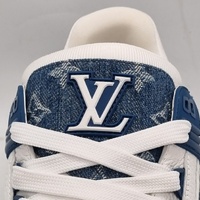 Louis Vuitton LV Trainer Blue Monogram Denim BM028412 1A9JGZ US 12
