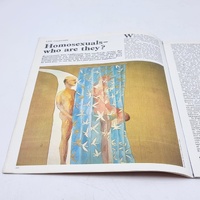 Man and Woman 8x Magazine Encyclopedia Adult Relationships 1970s Vintage