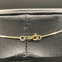 Ladies 9ct Yellow Gold Snake Link Necklace