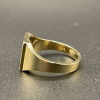 Mens 9ct Yellow Gold NRL Sydney Roosters Ring