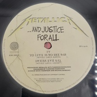 Metallica And Justice For All 1988 First Australian Pressing Vertigo 2xLP Vinyl
