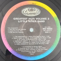 Little River Band Greatest Hits Volume 2 Vinyl LP MID-166033