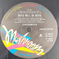 Choirboys Boys Will Be Boys 1987 Limited Edition Vinyl Record