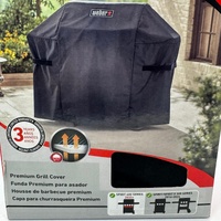 Weber Premium Grill Cover Spirit 400+ Series 4-Burner BBQ Outdoor Waterproof