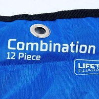 Kincrome K3181 12pce Metric Combination Spanner Set In A Roll Up Bag