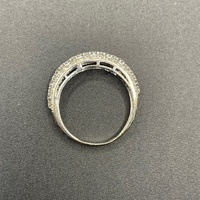 Ladies 18ct Yellow Gold Cubic Zirconia Cluster Ring