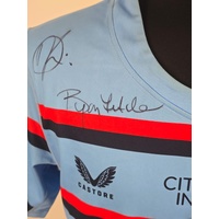 Sydney Roosters Signed Training Jersey Size L NRL Rugby League Autographed