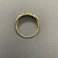 Ladies 10ct Yellow Gold Filigree Ring