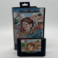 Sega Mega Drive Alex Kidd Enchanted Castle Retro Video Game Cartridge