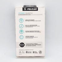 Pelican Voyager Magnetic MagSafe Case iPhone 16 Pro Max Rugged Black