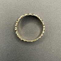 Ladies 9ct Yellow Gold Natural Diamond Cluster Ring