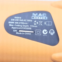 Mac Master RX810 850W Corded Reciprocating Saw 115mm