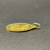 Ladies 24ct Yellow Gold PAMP Suisse Lady Fortuna Pendant