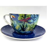 T2 H211BC025 Tall Tales Large Tea Cup and Saucer Set Fine Bone China