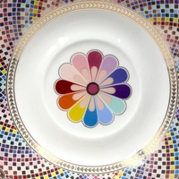 Morgan & Finch Carnival Stripe Tea for One Set Multi Gold 20921901