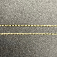 Ladies 9ct Yellow Gold Belcher Link Necklace