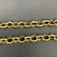 Ladies 9ct Yellow Gold Belcher Link Bracelet