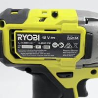 Ryobi RID18X 18V ONE+ HP Brushless 4 Mode Impact Driver 4.0Ah Battery Charger