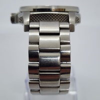 Fossil ME3081 Modern Machine Automatic Skeleton 50mm Silver Band Watch