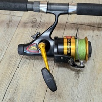 Shimano RTS Fishing Rod with Penn Slammer 760L Live Liner Reel