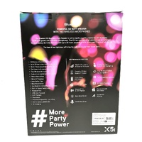 BlueAnt X5i 120 Watt Portable Party Speaker with Two Wireless Microphones