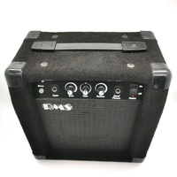 RMS RMSG12 6.5 Inch Speaker 12 Watt Practice Guitar Amplifier Black