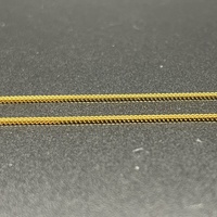 Ladies 22ct Yellow Gold Classic Curb Link Necklace