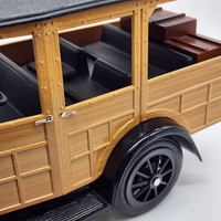 Vintage Jim Beam 1929 Ford Model A Woodie Station Wagon Whiskey Sealed Decanter