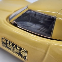 Jim Beam 1978 Yellow Corvette Vintage 1984 Whiskey Decanter