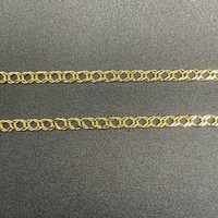 Ladies 9ct Yellow Gold Double Curb Link Necklace