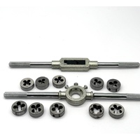 Workzone 34 Piece Tap and Die Set Metric Imperial Thread Repair Kit
