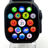 Apple Watch Ultra 2 49mm GPS Cellular Black Titanium with Milanese Loop Band