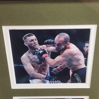 Conor McGregor UFC Framed Memorabilia Limited Edition 378/499 COA 16x20