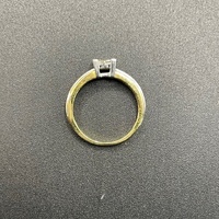 Ladies 18ct Yellow Gold Natural Diamond Cluster Ring